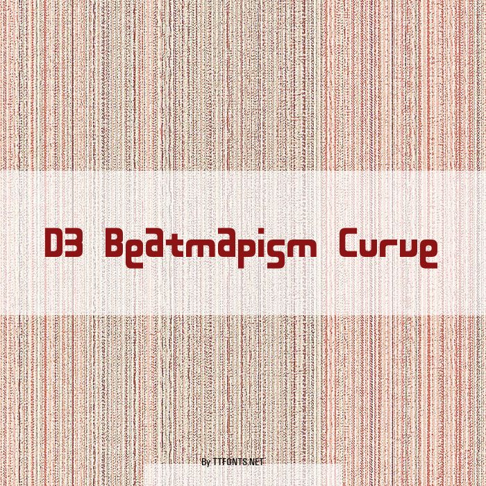 D3 Beatmapism Curve example